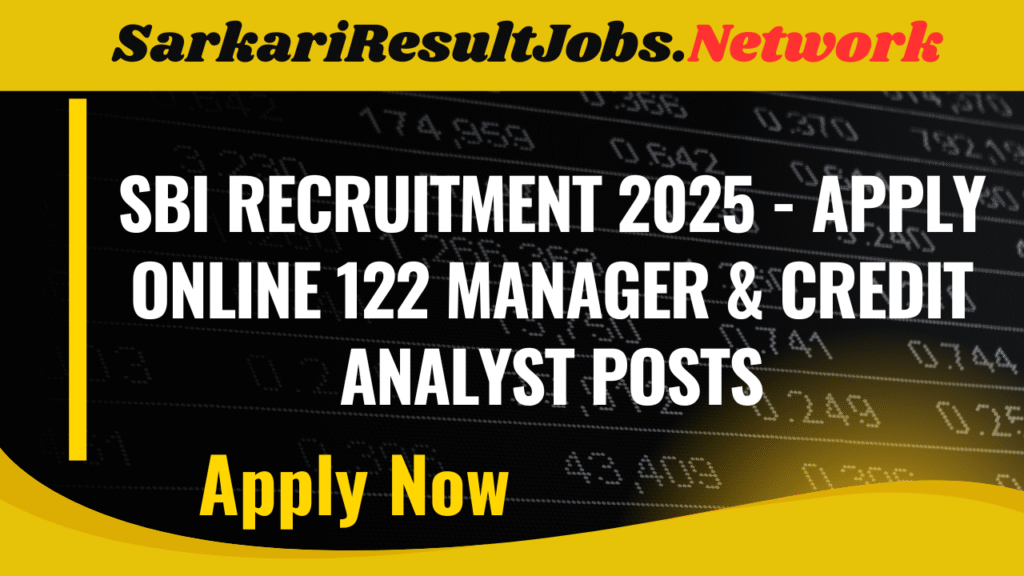 SBI Recruitment 2025